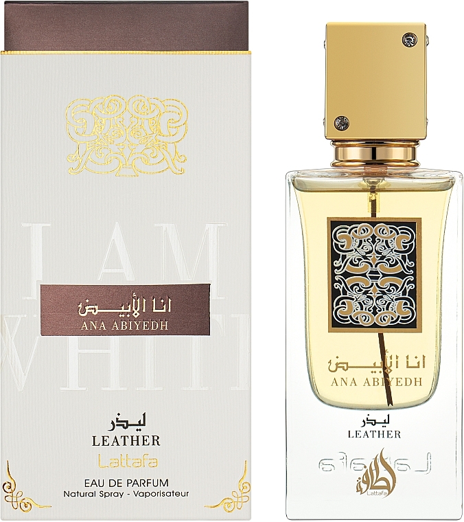 Lattafa Perfumes Ana Abiyedh Leather - Парфумована вода — фото N2
