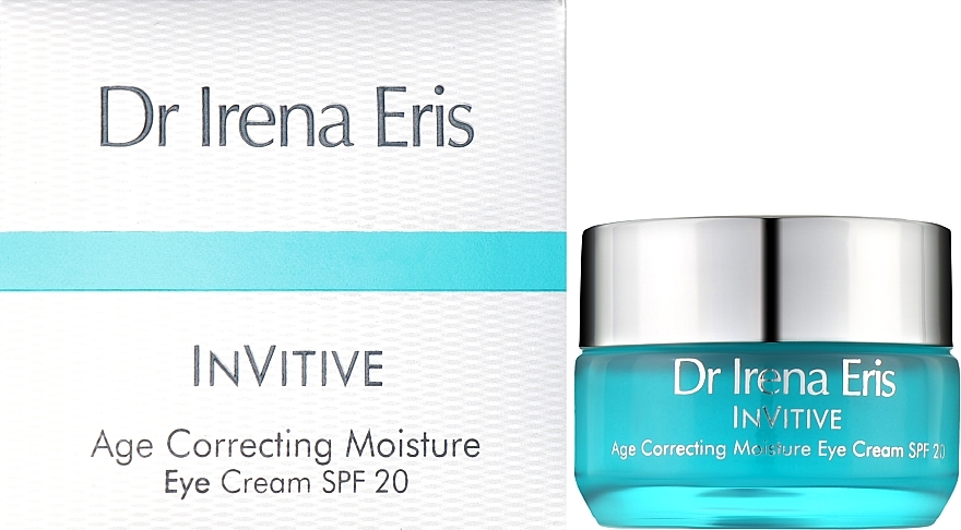 Антивіковий зволожувальний крем для очей - Dr. Irena InVitive Age Correcting Moisture Eye Cream SPF20 — фото N2