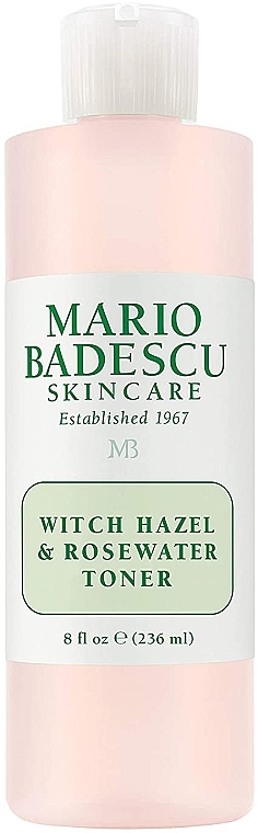 Тонік з трояндою і гамамелісом - Mario Badescu Toner Witch Hazel & Rosewater — фото N1