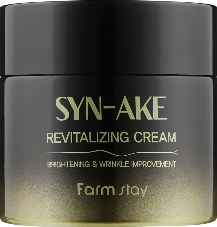 Восстанавливающий крем для лица с змеиным пептидом - Farm Stay Syn-Ake Revitalizing Cream — фото N1