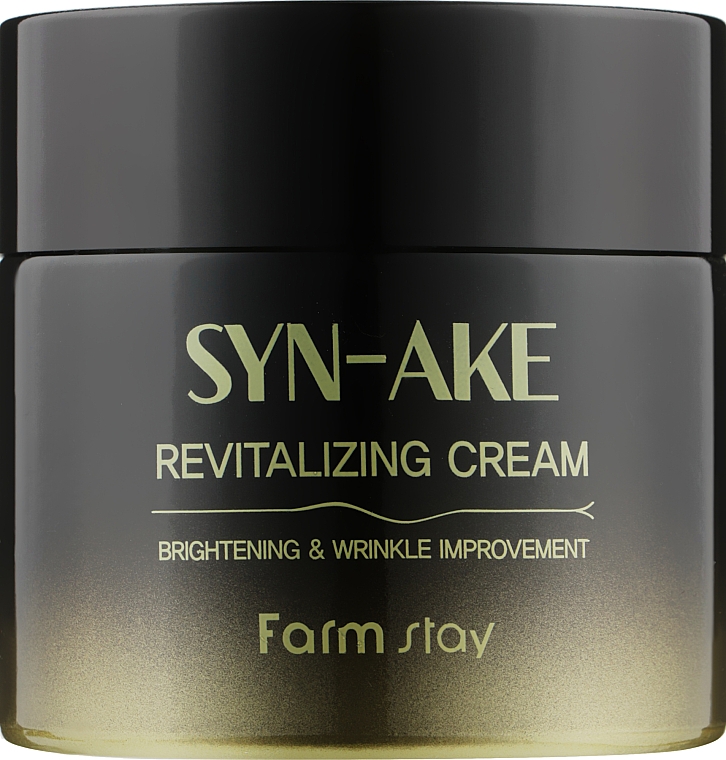 Восстанавливающий крем для лица с змеиным пептидом - Farm Stay Syn-Ake Revitalizing Cream