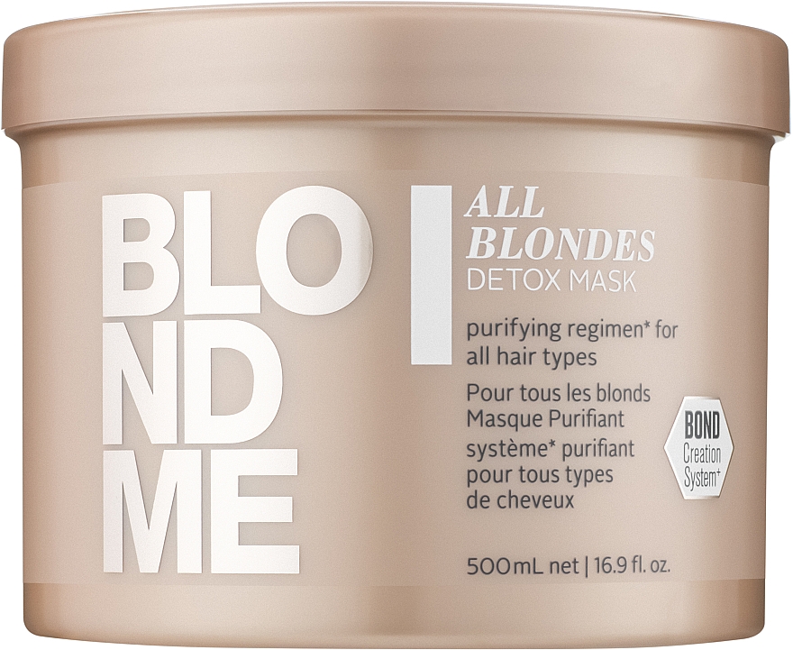 Маска-детокс для волос - Schwarzkopf Professional Blondme All Blondes Detox Mask — фото N3