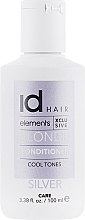 Кондиционер для осветленных и блондированных волос - idHair Elements XCLS Blonde Silver Conditioner — фото N1