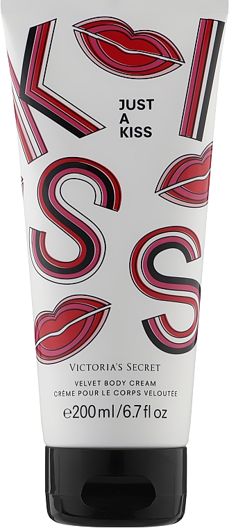 Шелковый крем для тела с маслом ши и какао - Victoria's Secret Just A Kiss — фото N1