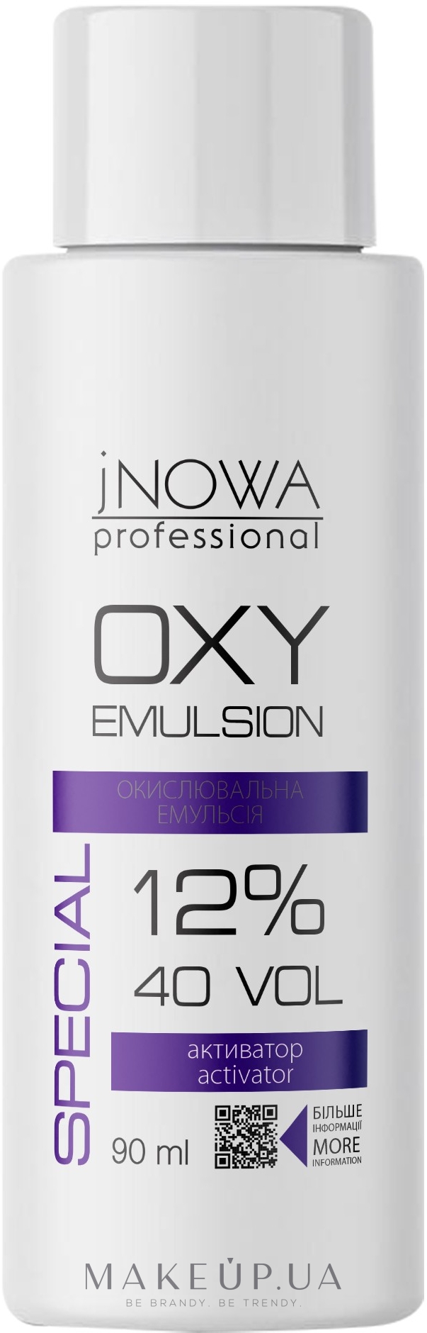 Окислительная эмульсия, 12 % - jNOWA Professional OXY 12 % (40 vol) — фото 90ml