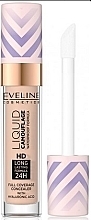Парфумерія, косметика Водостійкий консилер - Eveline Cosmetics Liquid Camouflage HD Long Lasting Formula 24h