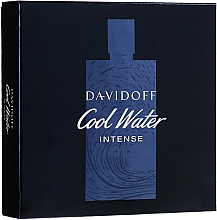 Парфумерія, косметика Davidoff Cool Water Intense - Набір (edp/75ml + sh/gel/75ml)