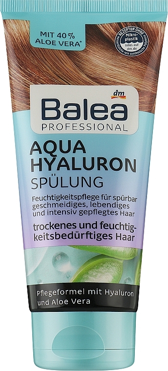 Профессиональный бальзам-ополаскиватель для волос - Balea Professional Aqua Hyaluron Conditioner — фото N2