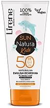 Емульсія для засмаги SPF 50+, дитяча - Lirene Sun Natura Kids Protective Emulsion SPF50+ — фото N1