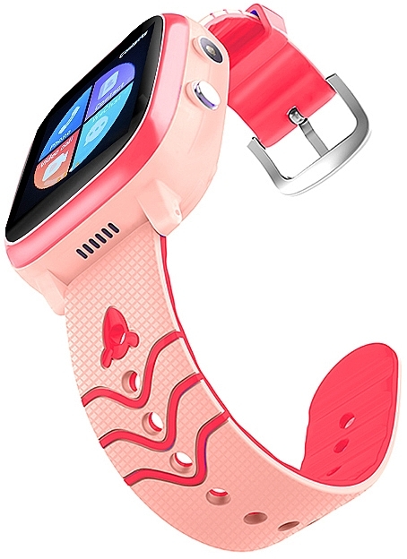 Смартгодинник для дітей, рожевий - Garett Smartwatch Kids Life Max 4G RT — фото N3