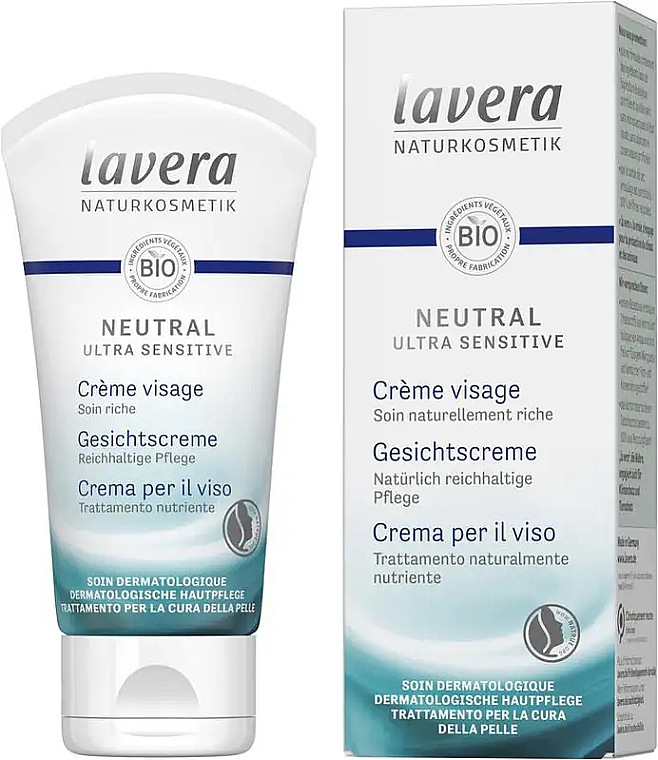 Крем для лица - Lavera Neutral Ultra Sensitive Face Cream — фото N1