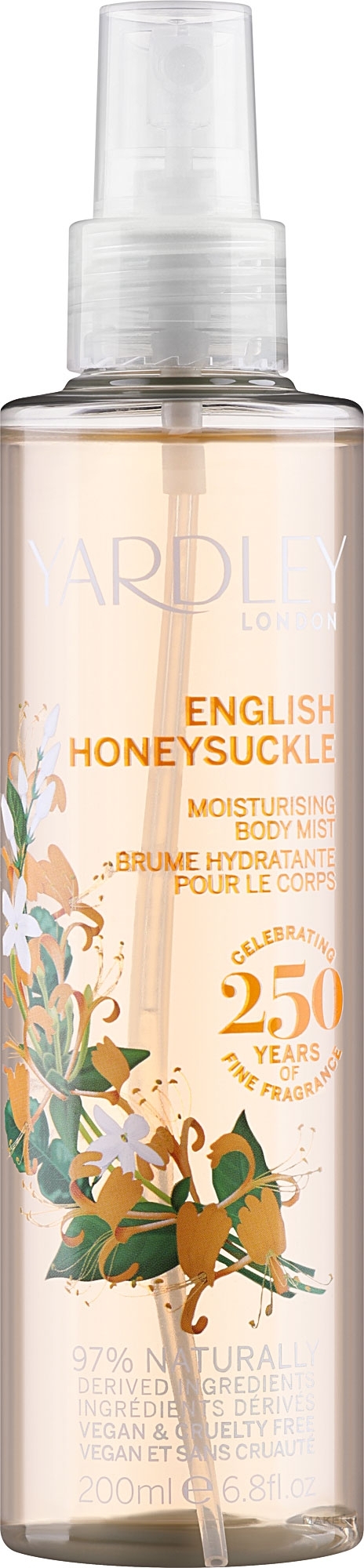 Yardley English Honeysuckle - Мист для тела — фото 200ml