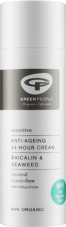 Крем для лица 24ч нейтральный "Без запаха" - Green People Neutral Scent Free 24 Hour Cream