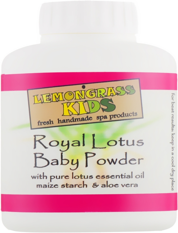 Присипка для дітей "Королівський лотос" - Lemongrass House Royal Lotus Baby Powder — фото N1