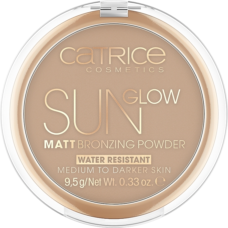 Бронзуюча пудра - Catrice Sun Glow Matt Bronzing Powder — фото N1