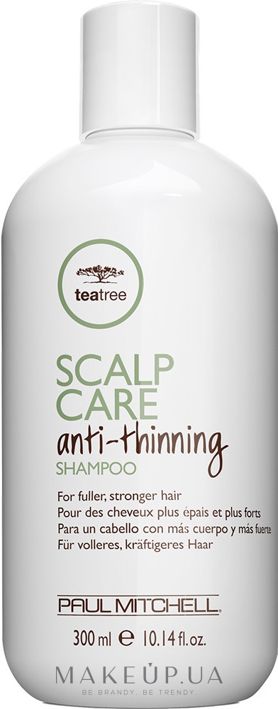 Шампунь против истончения волос - Paul Mitchell Tea Tree Scalp Care Anti-Thinning Shampoo — фото 300ml