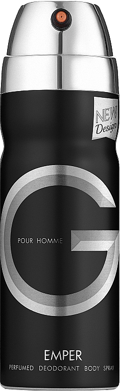Emper G Pour Homme Perfumed Deodorant Body Spray - Парфюмированный дезодорант-спрей для тела