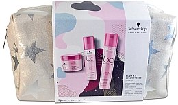 Духи, Парфюмерия, косметика Набор - Schwarzkopf Professional BC Color Freeze (shm/250ml + spr/cond/200ml + mask/200ml + bag)