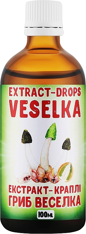 Екстракт-краплі "Гриб Веселка" - Bioactive Universe Extract-Drops Veselka — фото N1