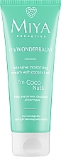 Интенсивный увлажняющий крем для лица с кокосовым маслом - Miya Cosmetics My Wonder Balm I’m Coco Nuts Face Cream — фото N1