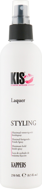Лак-спрей з максимальною фіксацією - Kis Styling Laquer