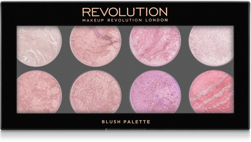 Палетка з 8 рум'ян - Makeup Revolution Blush Palette — фото N4