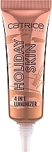 Люмінайзер для обличчя - Catrice Holiday Skin 4 in 1 Luminizer — фото N2