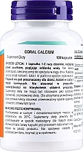 Кальцій у капсулах, 100 шт. - Now Foods Coral Calcium — фото N2