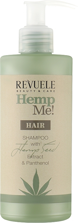 Шампунь з олією насіння конопель - Revuele Hemp Me! Hair Shampoo — фото N1