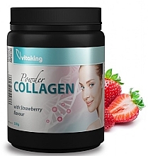 Парфумерія, косметика Харчова добавка "Коллаген" зі смаком полуниці - Vitaking Collagen Powder With Strawberry Flavour