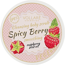 Духи, Парфюмерия, косметика Очищающий пилинг для тела - Vollare Cleansing Body Scrub Spicy Berry 