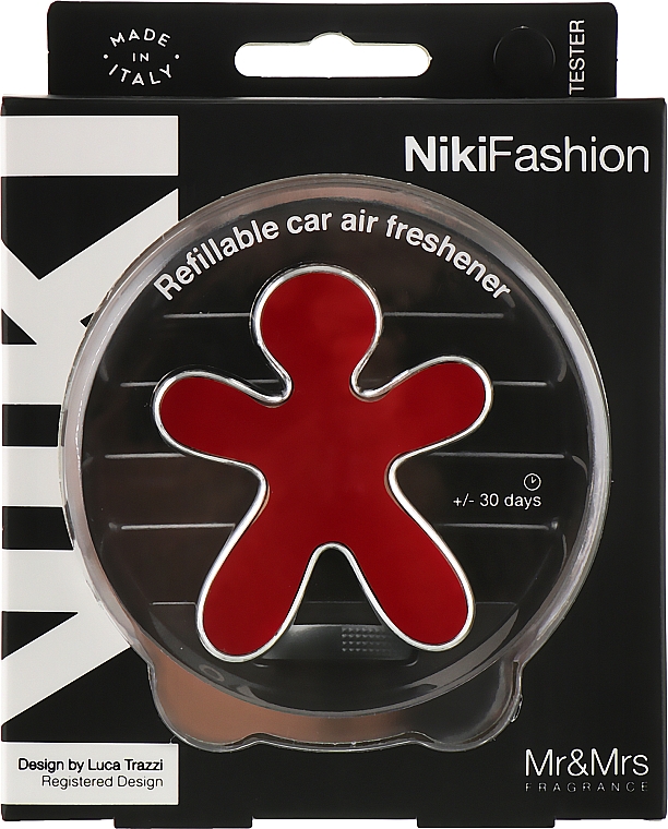 Ароматизатор для авто - Mr&Mrs Niki Fashion Vinyl Red Cherry — фото N1
