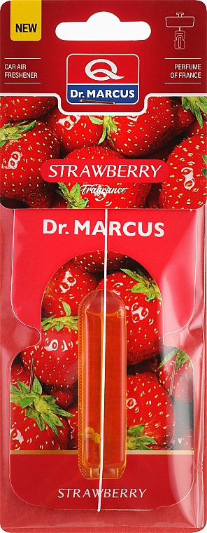 Ароматизатор для авто "Клубника" - Dr. Marcus Fragrance Strawberry Car Air Freshner — фото N1