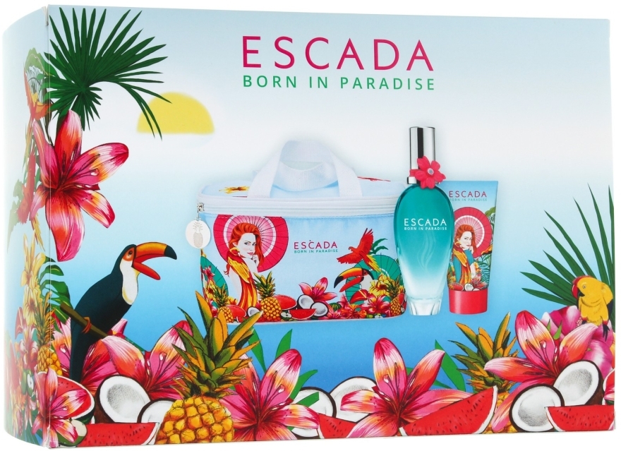 Escada Born in Paradise - Набор (edt 50ml + b/l 50ml)