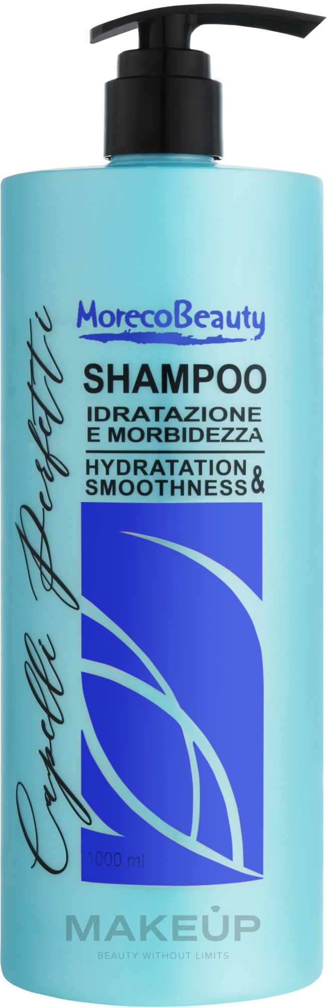 Шампунь для волосся "Зволоження і гладкість" - Moreco Beauty Hydratation & Smoothness — фото 1000ml