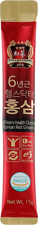 Харчова добавка "Червоний женьшень" - Skin Factory 6Years Red Ginseng Health Doctor — фото N2