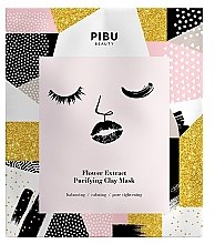 Духи, Парфюмерия, косметика Набор - Pibu Beauty Flower Extract Purifying Clay Mask Set (5 х f/mask/18g)