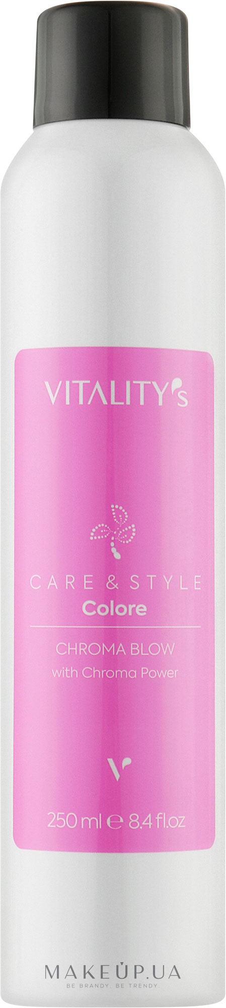 Спрей-блиск для фарбованого волосся - Vitality's C&S Colore Chroma Blow — фото 250ml
