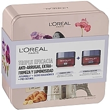 Парфумерія, косметика Набір - L'Oreal Paris Revitalift Laser Case (day/cr/50ml + night/cr/50ml)