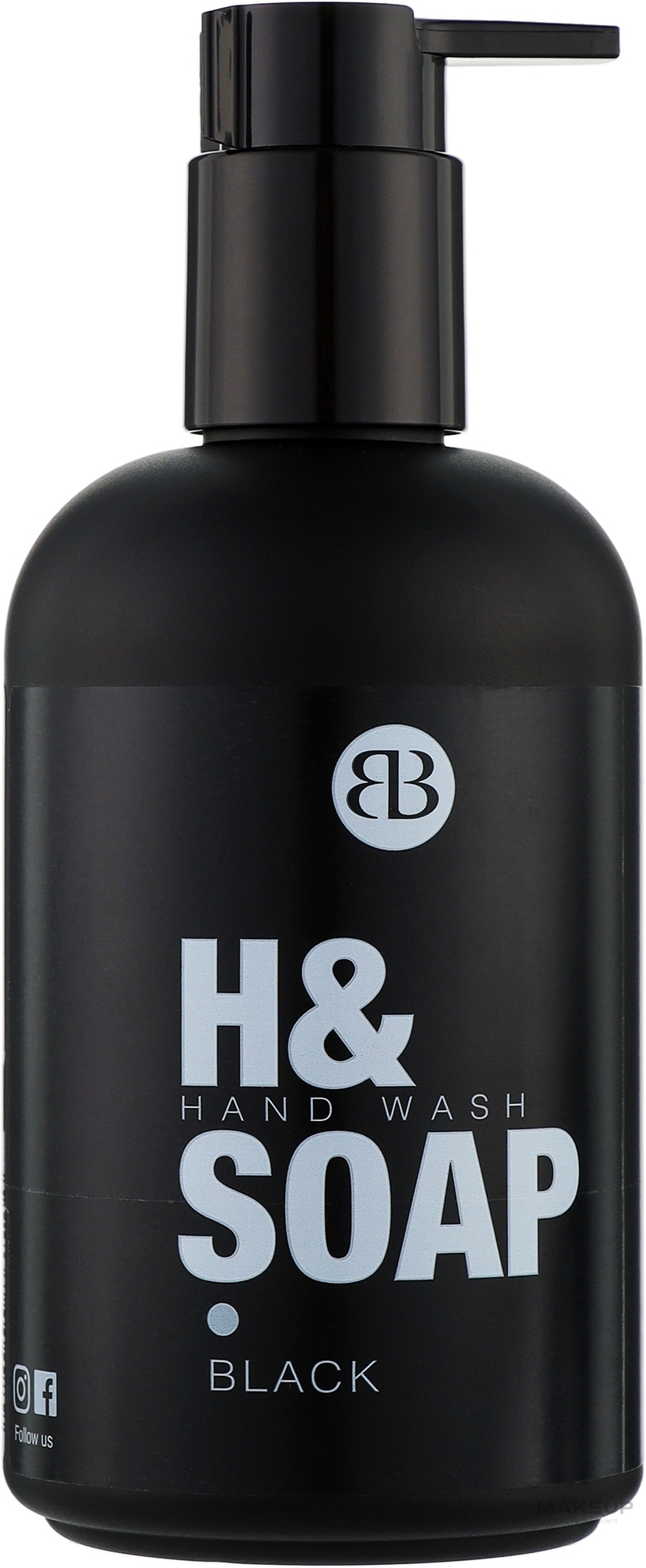 Рідке мило для рук "Black" - Bettina Barty BB H&Soap Black — фото 300ml