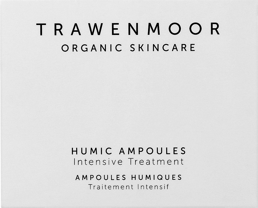 Гумінові ампули для обличчя - Trawenmoor Humic Ampoules — фото N3