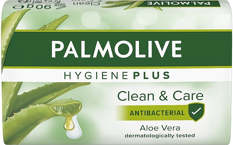 Твердое мыло "Гигиена Плюс Чистота и Уход" с алоэ - Palmolive Naturals — фото N3