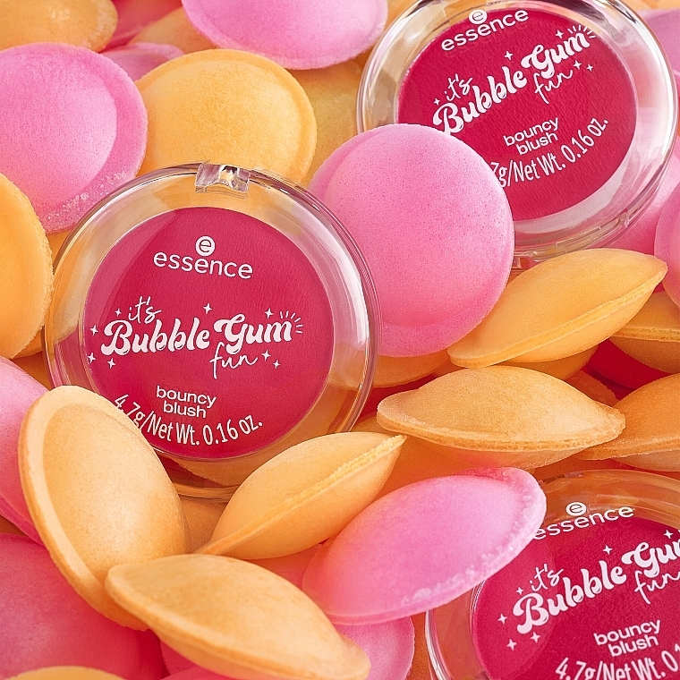 Essence Its Bubble Gum Fun Bouncy Blush - Essence Its Bubble Gum Fun Bouncy Blush — фото N4