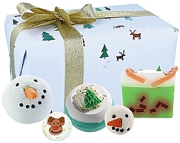 Парфумерія, косметика Набір, 5 продуктів - Bomb Cosmetics Snow Flurry Gift Set