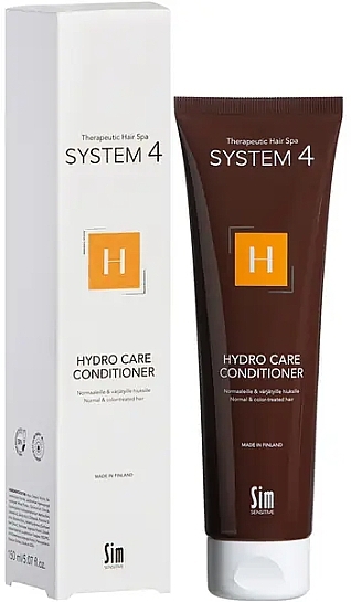 Терапевтичний бальзам "H" для сухого i пошкодженого волосся - Sim Sensitive System 4 Hydro Care Conditioner — фото N2