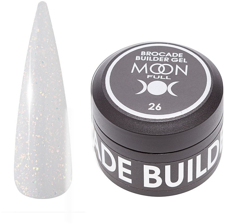 Моделювальний гель для нігтів - Moon Full Builder Cream Gel — фото N1
