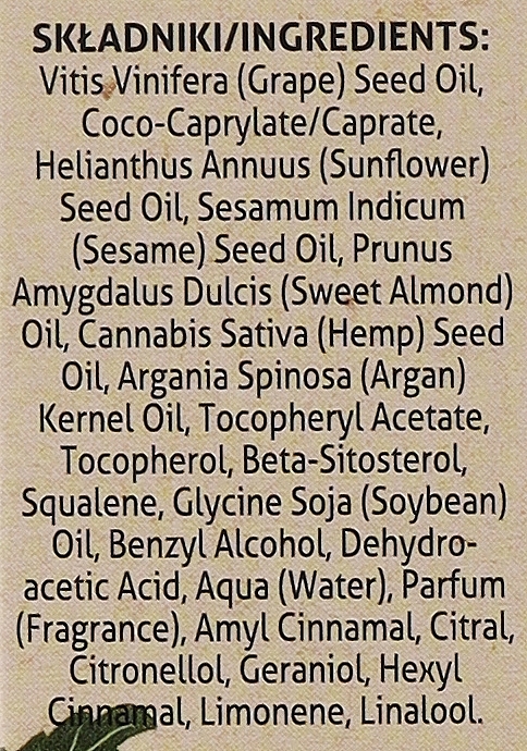 Олія-сироватка для обличчя "Коноплі з вітаміном Е" - Farmona Herbal Care Serum — фото N3