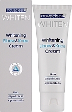Отбеливающий крем для коленей и локтей - Novaclear Whiten Whitening Whitening Elbow & Knee Cream — фото N2
