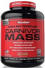 Гейнер, ваниль-карамель - MuscleMeds Carnivor Mass Vanilla Caramel — фото N1