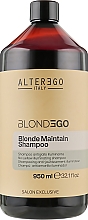 Шампунь против желтизны для осветленных волос - Alter Ego Blondego Blonde Maintain Shampoo — фото N4